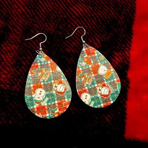 Christmas earrings